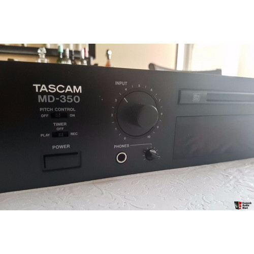 MiniDisc - рекордер и проигрыватель TASCAM MD-350