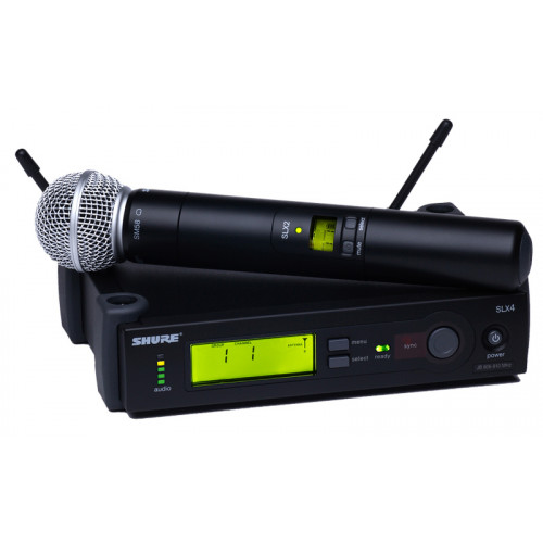 Аренда радиомикрофонов SHURE SLX24/SM58