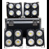 Прокат блиндера светодиодного DIALighting COB LED Blinder-W/RGB 4x100W