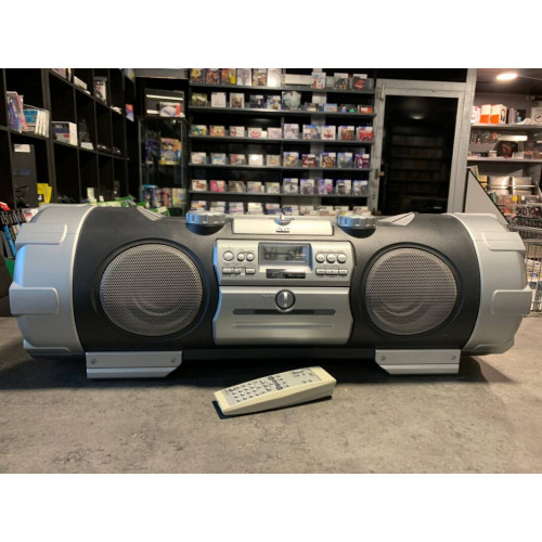 Прокат бумбокса кассетного с СД Магнитола JVC BoomBlaster RV-NB10B