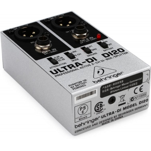 DI-боксы Behringer DI20 