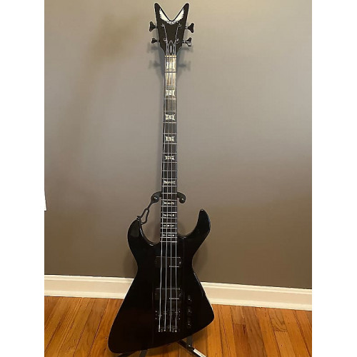 Черная басовая гитара Dean Demonator 4 CBK Classic