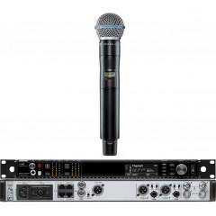 Пара ручных радиомикрофонов SHURE Axient AD2/B58 Beta 58A в кейсе