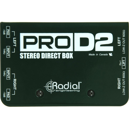 Дибокс Radial ProD2 пассивный стерео