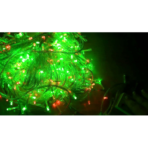 Гирлянда из дискоболов с LED-подсветкой