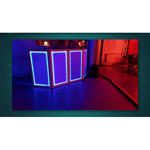 LED-стойка-ширма для DJ 4-створчатая EventFacade