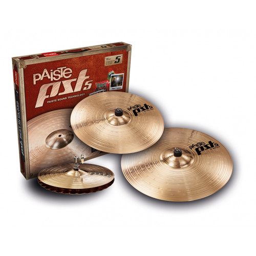 Комплект тарелок PAISTE PST 5 для барабанщика
