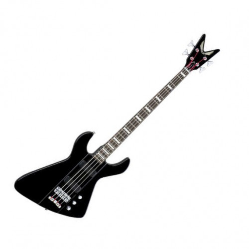 Черная басовая гитара Dean Demonator 4 CBK Classic